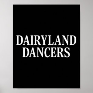 Affiche Danseuses Dairyland Country Line Dancing Madison W