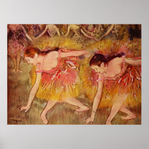 Affiche Danseuses de l'aube - Edgar Degas - 1885
