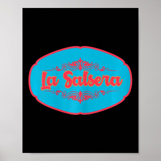 Affiche Danseuses de salsa de la Salsera (Devant)