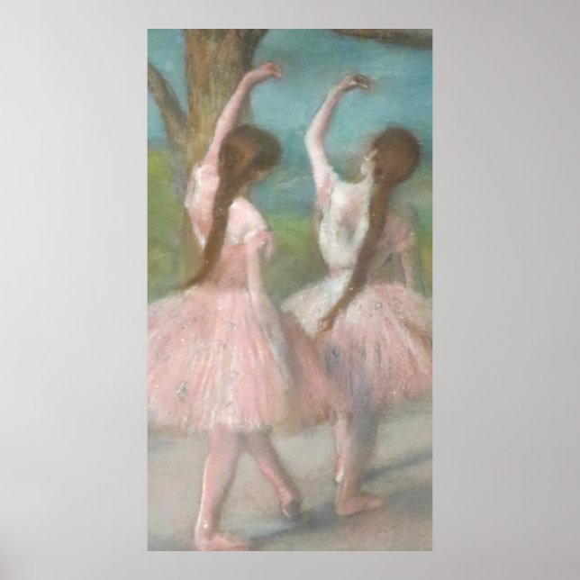 Affiche Danseuses en rose Edgar Degas (Devant)