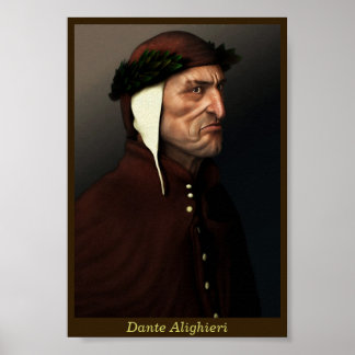 Affiche Dante Alighieri