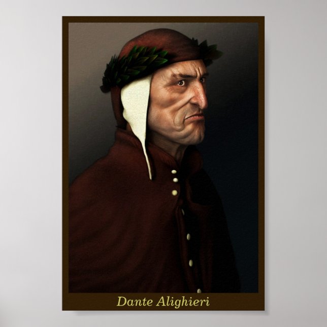 Affiche Dante Alighieri (Devant)
