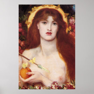 Affiche Dante Gabriel Rossetti