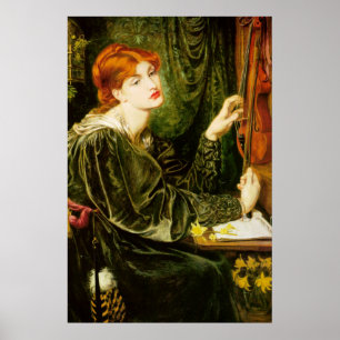 Affiche Dante Gabriel Rossetti