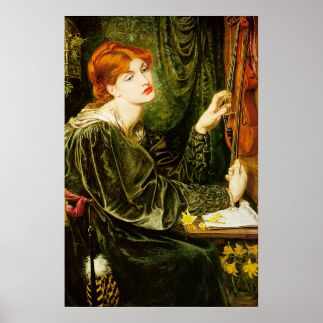 Affiche Dante Gabriel Rossetti (Devant)