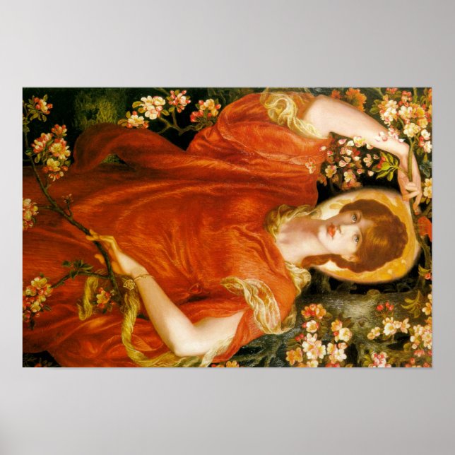 Affiche Dante Gabriel Rossetti Art (Devant)