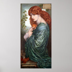Affiche Dante Gabriel Rossetti Proserpine
