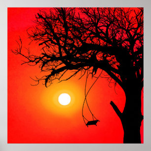 Affiche d'arbre de Joey