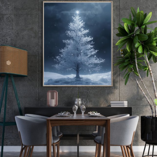 Affiche d'arbre de Noël festif (Créateur téléchargé)