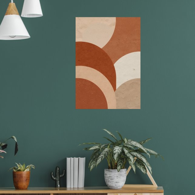 Affiche d'arche en terracotta à coquille Saint-Jac (Salon 1)