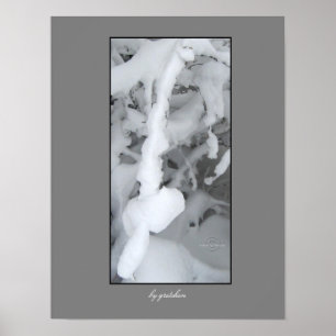 Affiche d'architecture d'hiver par gretchen