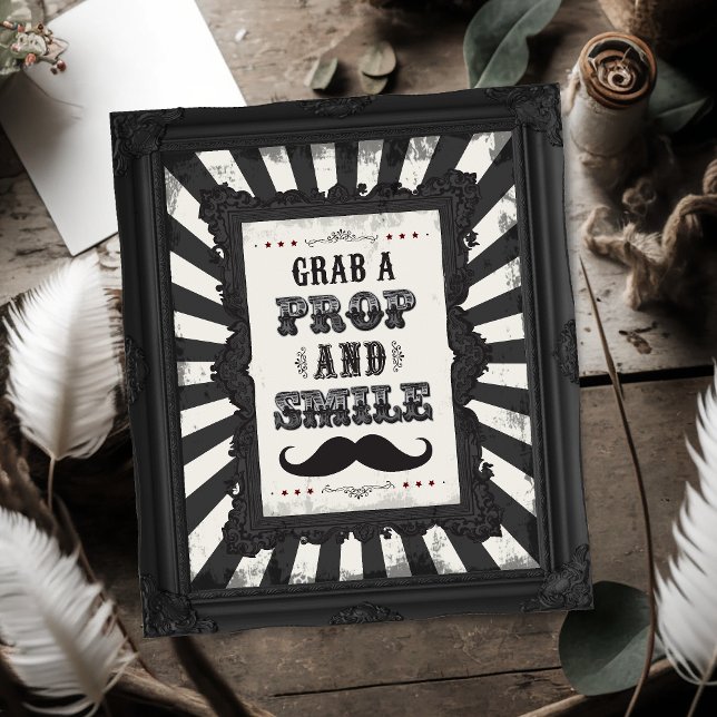 Affiche Dark Carnival Psycho Circus Accrochez-Vous À Un Si (Créateur téléchargé)