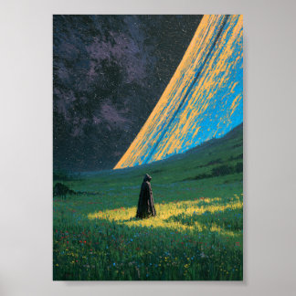 Affiche Dark Fantasy Starry Night |