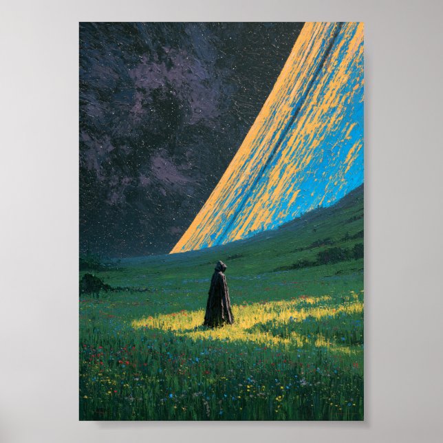 Affiche Dark Fantasy Starry Night | (Devant)