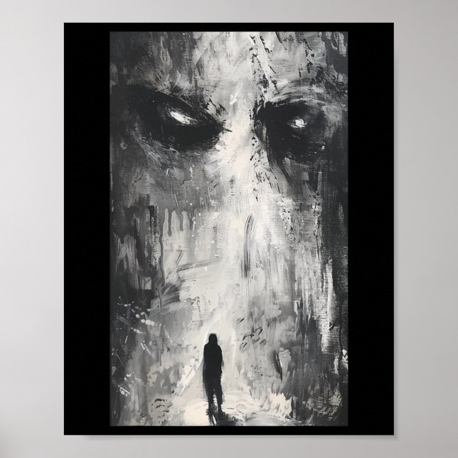 Affiche Dark Gothic Chemin Démon Horreur Art Evil Grunge G (Devant)