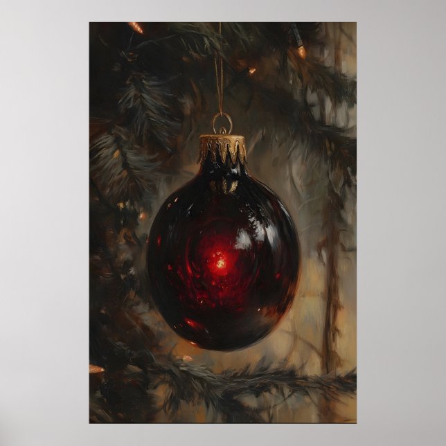 Affiche Dark Gothic Soul Ornament Gothic Christmas Tree (Devant)