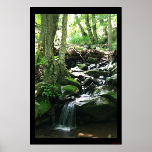 Affiche Dark Hollow Falls Imprimer #4836