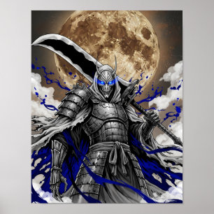 Affiche Dark Samurai Demon Warrior