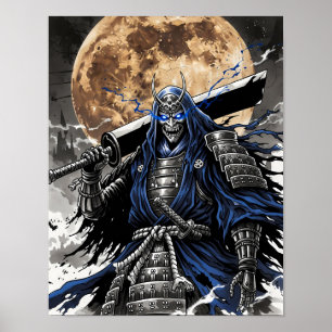 Affiche Dark Samurai Demon Warrior
