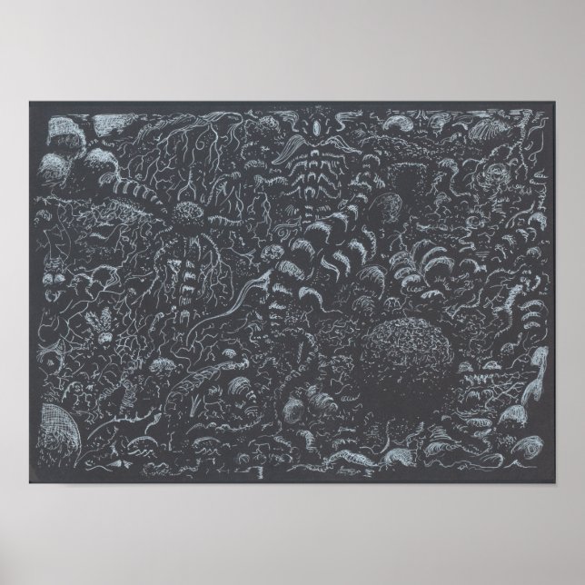 Affiche Darkworld, par Brian Benson. (Devant)