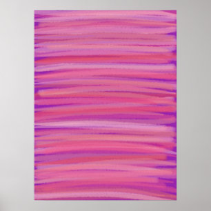 Affiche d'art abstrait de teinte printanière