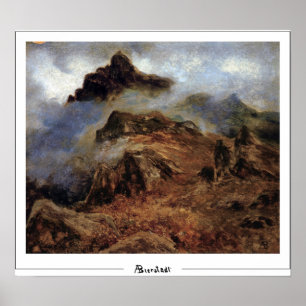 Affiche d'art Albert Bierstadt Zedign #20