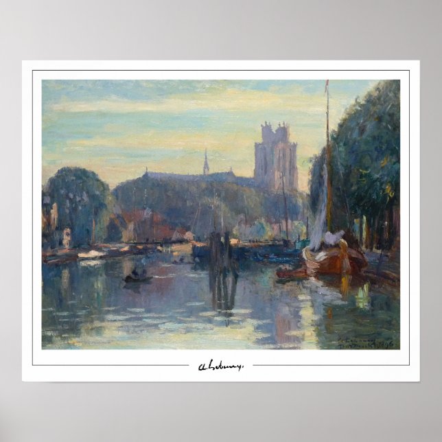Affiche d'art Albert Lebourg Zedign #30 (Devant)