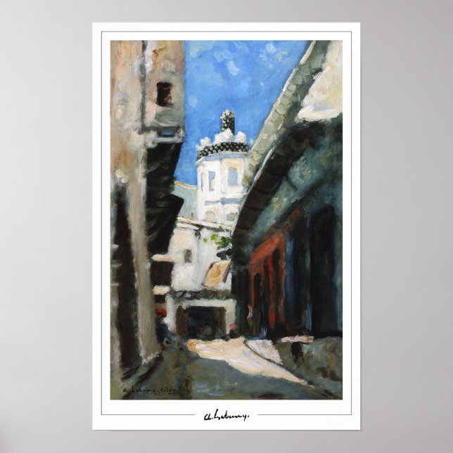 Affiche d'art Albert Lebourg Zedign #7 (Devant)