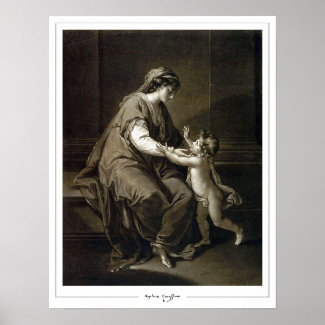 Affiche d'art Angelica Kauffman Zedign #214 (Devant)