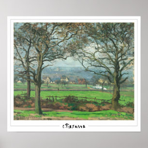 Affiche d'art Camille Pissarro Zedign #13