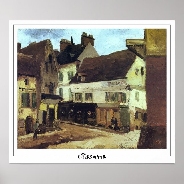 Affiche d'art Camille Pissarro Zedign #179 (Devant)