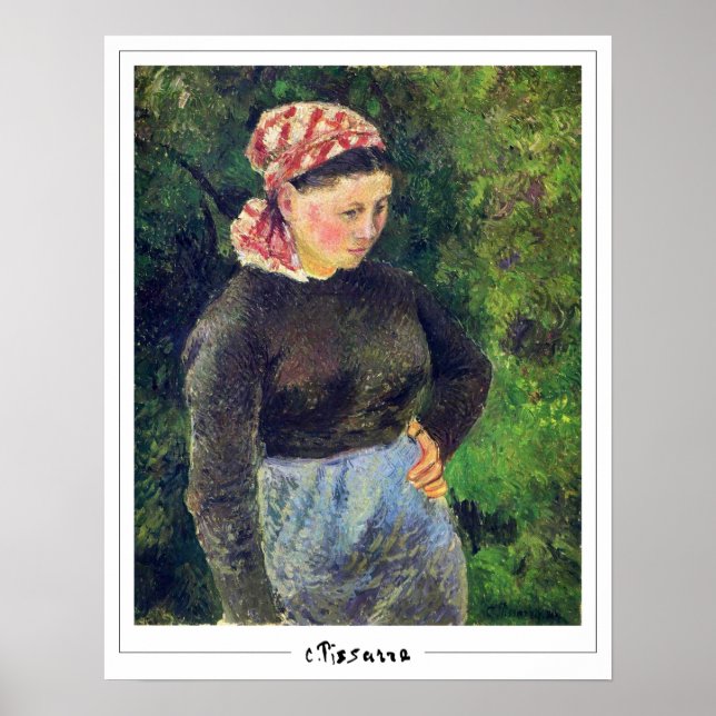Affiche d'art Camille Pissarro Zedign #229-2 (Devant)