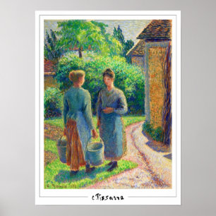 Affiche d'art Camille Pissarro Zedign #295-2