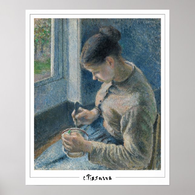 Affiche d'art Camille Pissarro Zedign #299 (Devant)