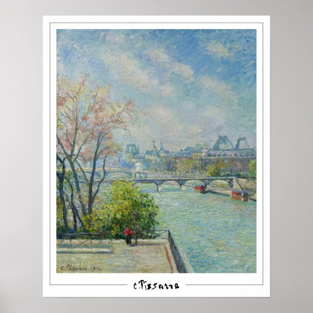 Affiche d'art Camille Pissarro Zedign #304 (Devant)