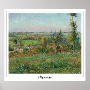 Affiche d'art Camille Pissarro Zedign #31