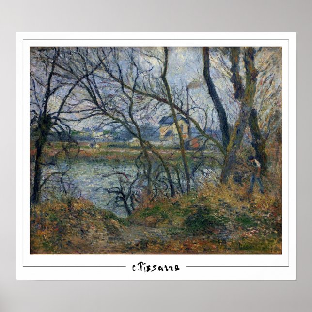 Affiche d'art Camille Pissarro Zedign #547-2 (Devant)