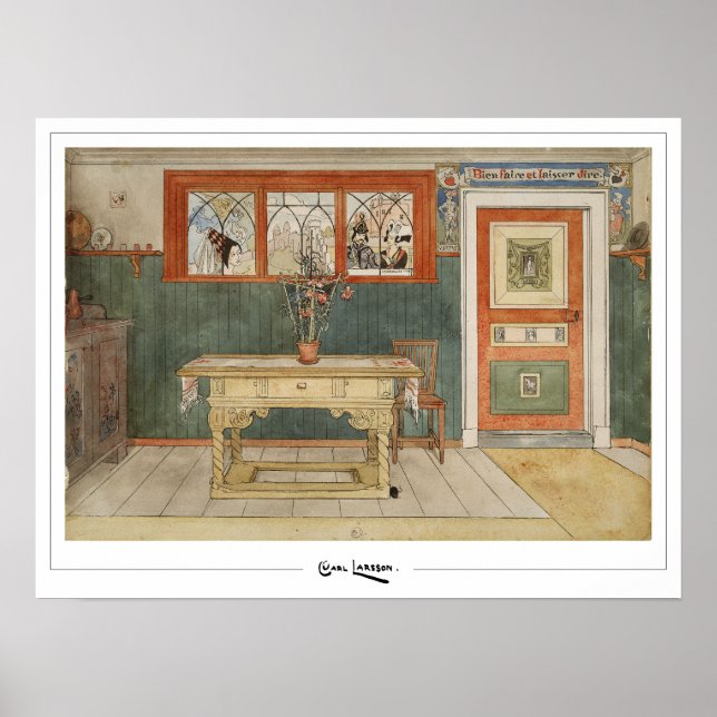 Affiche d'art Carl Larsson Zedign #285 (Devant)
