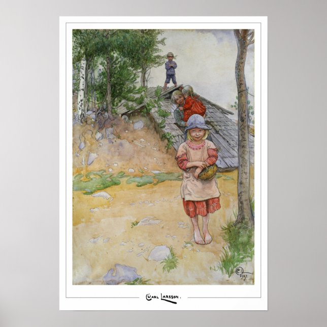 Affiche d'art Carl Larsson Zedign #352 (Devant)