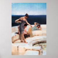 Affiche d'art classique ALma-Tadema Décoration de
