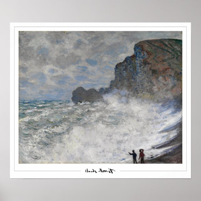 Affiche d'art Claude Monet Zedign #16 (Devant)