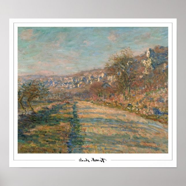 Affiche d'art Claude Monet Zedign #27 (Devant)