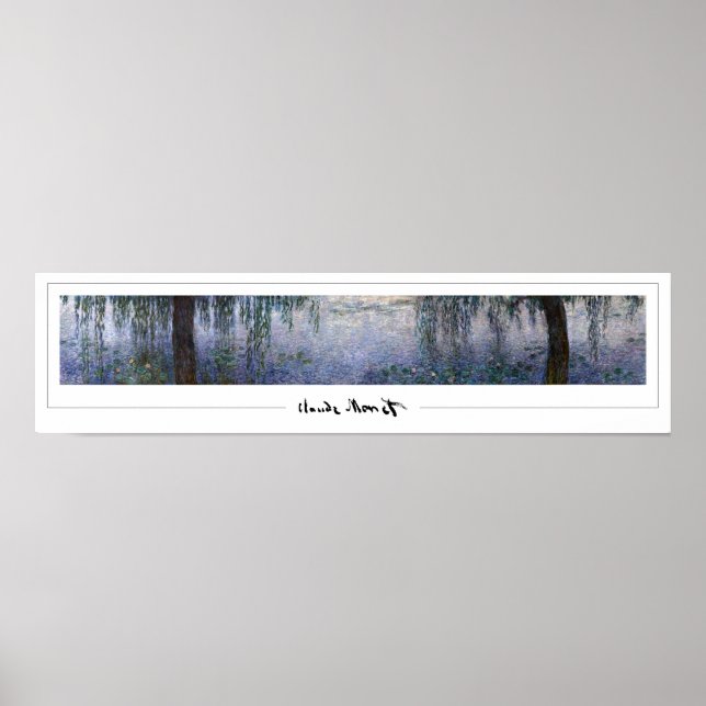 Affiche d'art Claude Monet Zedign #307 (Devant)