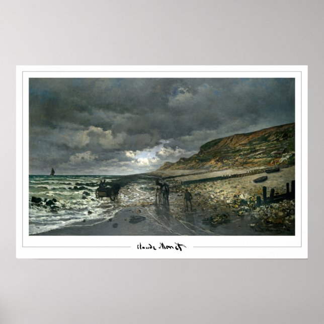 Affiche d'art Claude Monet Zedign #51 (Devant)