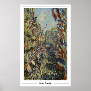 Affiche d'art Claude Monet Zedign #54