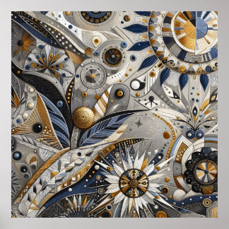 Affiche d'art contemporain