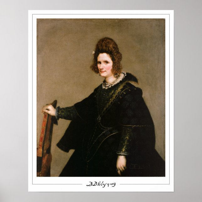 Affiche d'art de Diego Velázquez Zedign #1 (Devant)