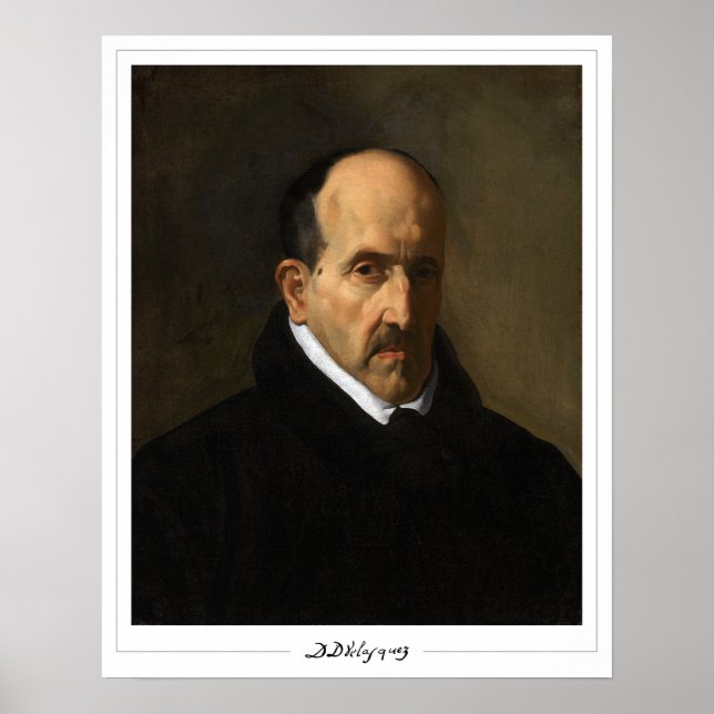Affiche d'art de Diego Velázquez Zedign #5 (Devant)
