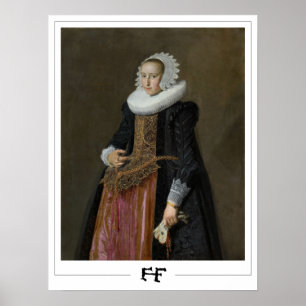 Affiche d'art de Frans Hals Zedign #106