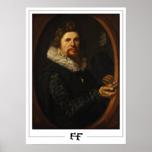 Affiche d'art de Frans Hals Zedign #124